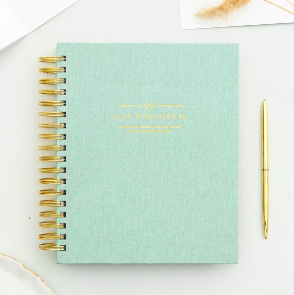 day designer's daily planner