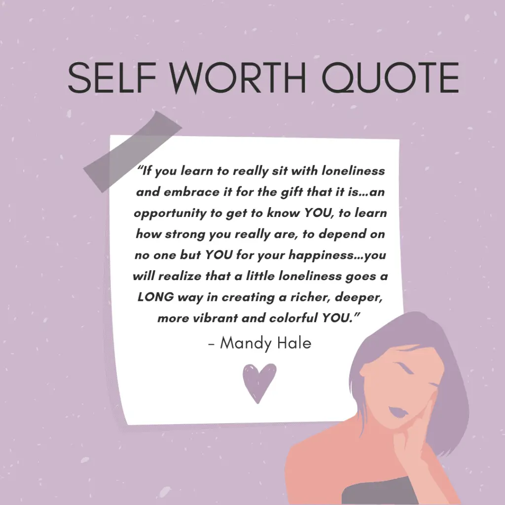 a self worth quote