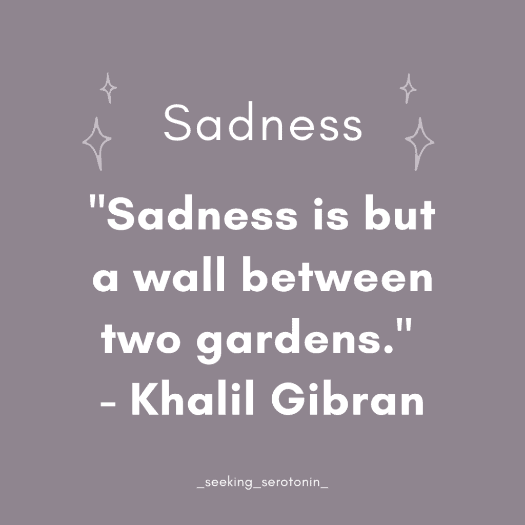 a quote about depression from Khalil Gibran 